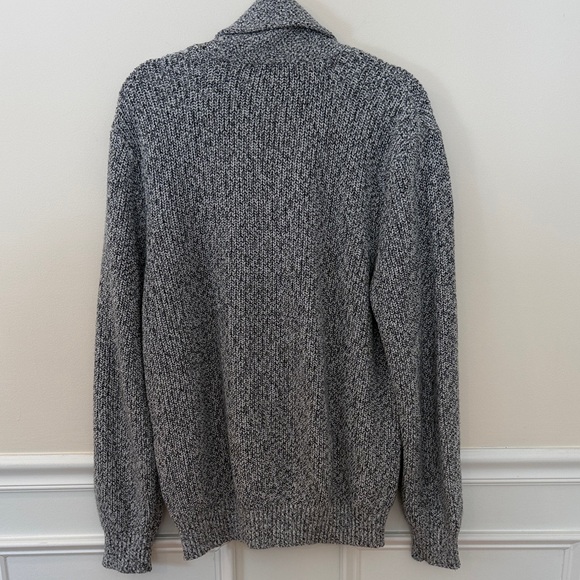 Faherty Charcoal Shawl Collar Cardigan - Picture 6 of 6